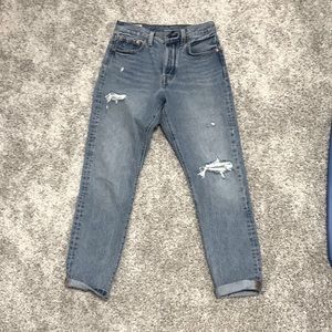 Brand new Levi’s 501 distressed bootcut